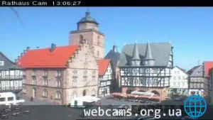 Веб-камера в городе Альсфельд, Германия.